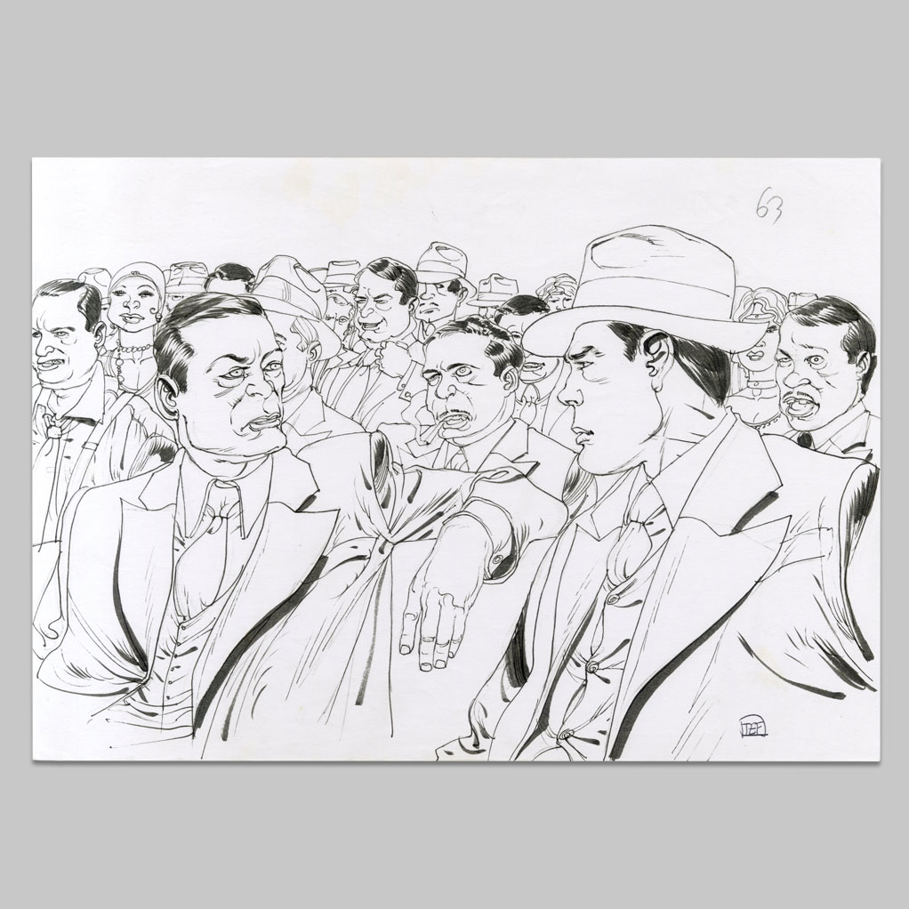 Illustration Négociation entre Roy et Eddie Marz